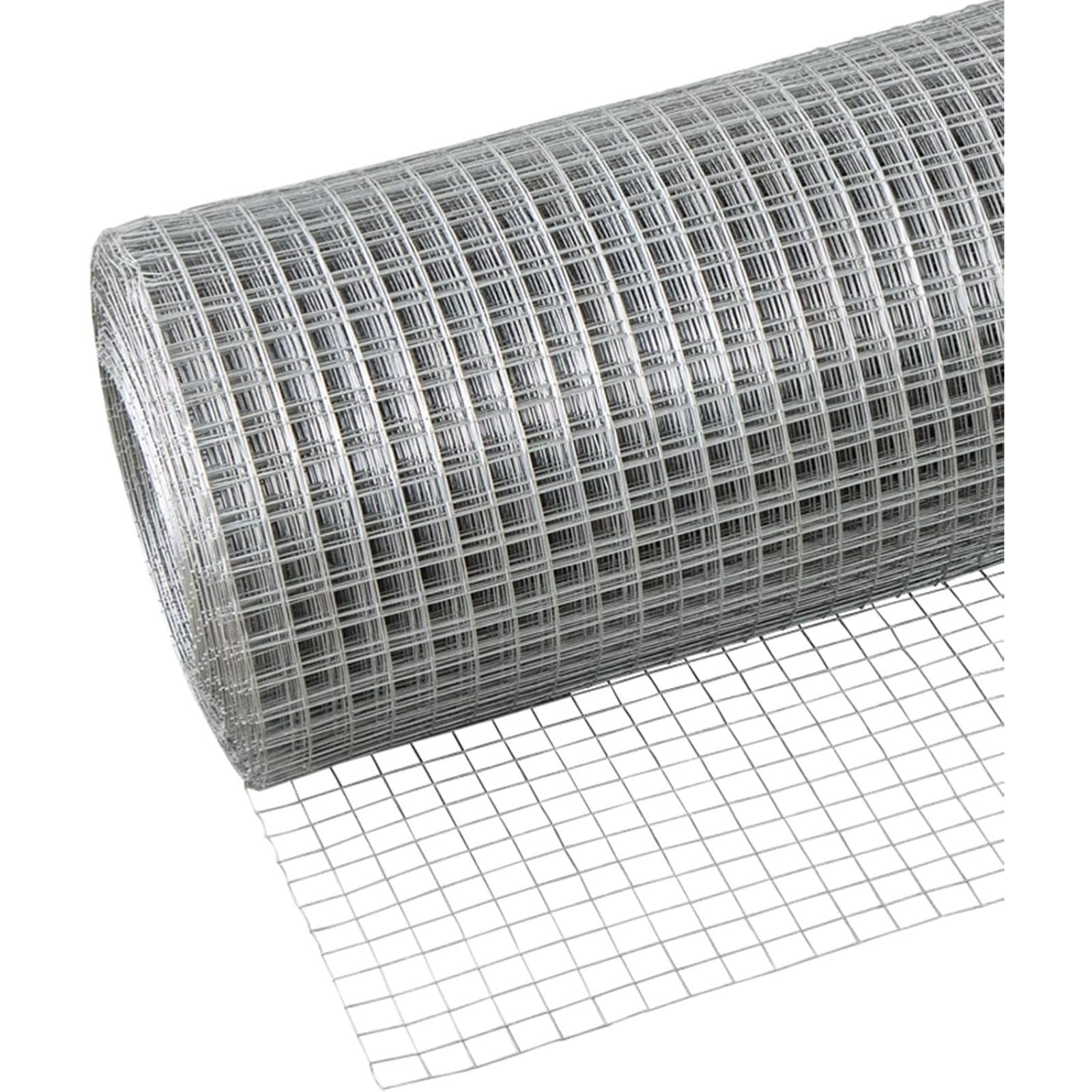 Rete Metallica in Acciaio 304, Maglia 12, Apertura Media, Ideale per coperture di Ventilazione e lavori di ristrutturazione Domestica (3,3 x 19,7 Piedi)
