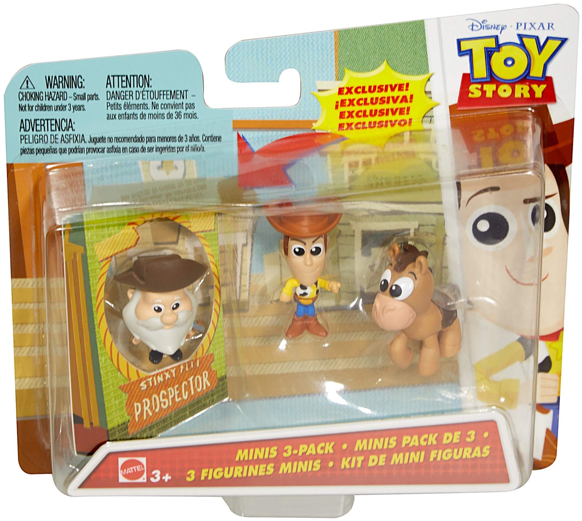 Toy Story Disney/Pixar Minis Prospector Quick-Draw Woody