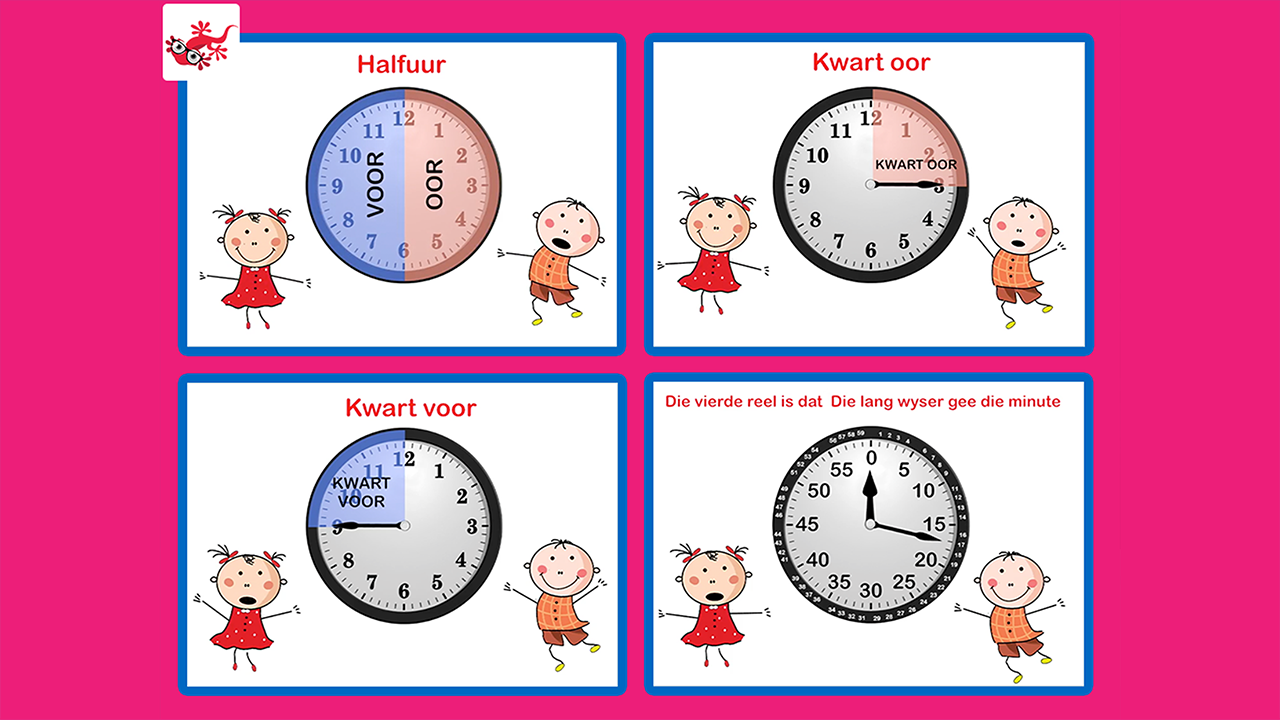 Telling Time in Afrikaans App on Amazon Appstore
