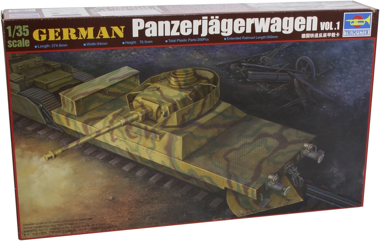 Trumpeter 1/35 Scale German Bergepanzer IV Parts Tree A from Kit No