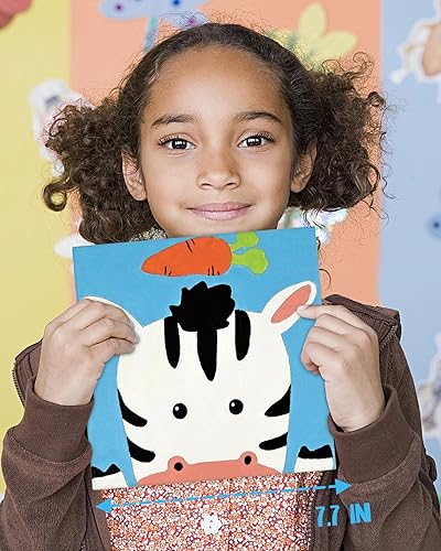 Miniatura 9 de Vileafy Kit de 5 pinturas por números para niños de 8 a 12 años de edad, kit de pintura en lienzo predibujado para principiantes, para colorear