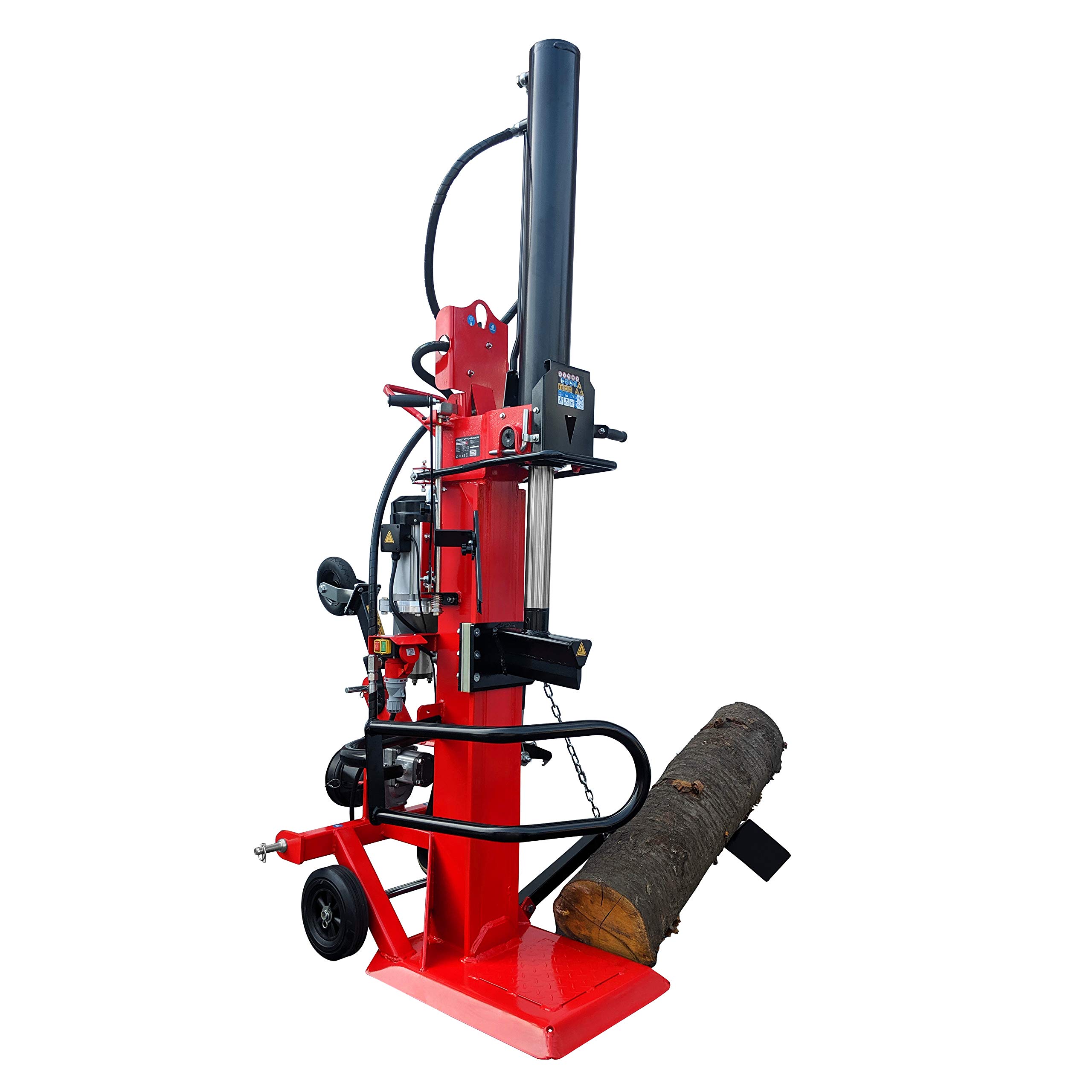 CROSSFER LS22T-PTO + E400V / 22 tonnellate di spaccatura / 110cm lunghezza spaccatura / azionamento a tre punti + motore elettrico 5,1kW 400V / funzionamento a 2 mani
