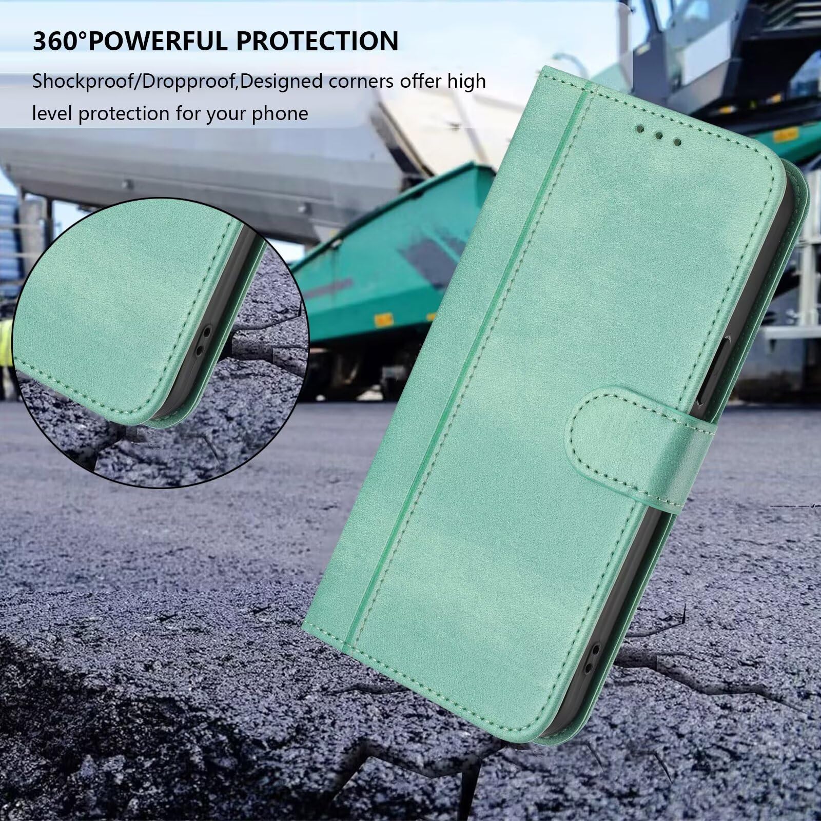 RankOne Custodia in Pelle per VIVO Y04 / VIVO Y29S 5G (6.74