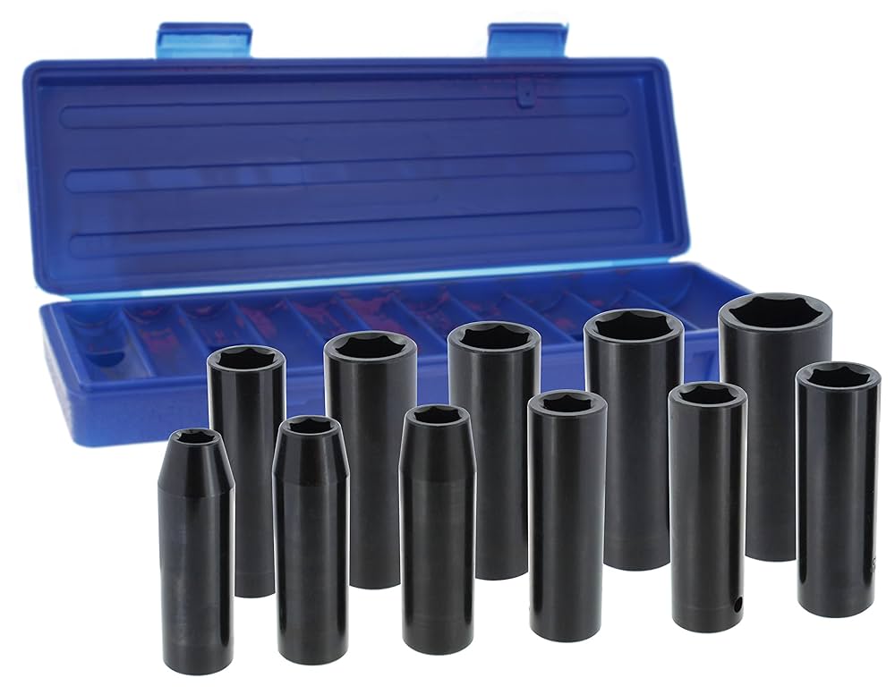 Amazon | 1/2インパクトソケットセット SAE/インチ - ディープ1