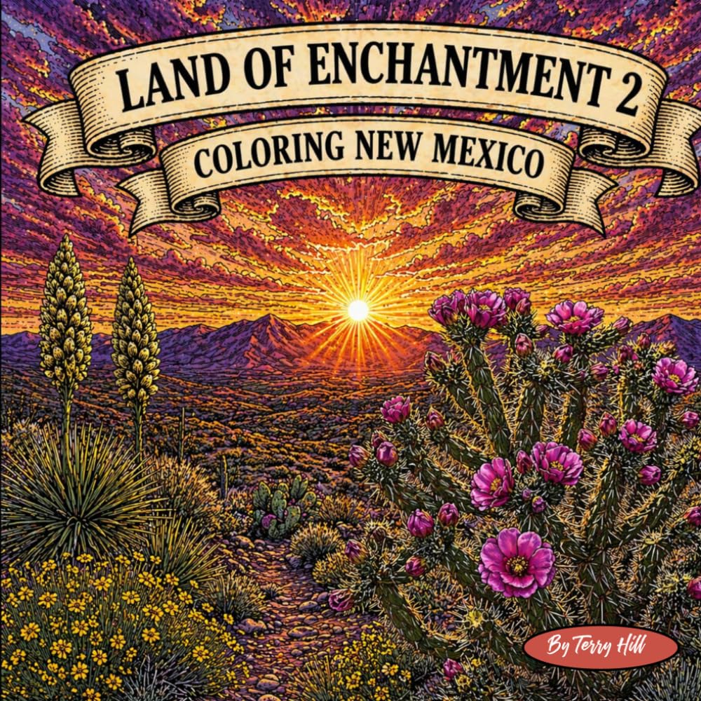 Land of Enchantment 2: Coloring New Mexico