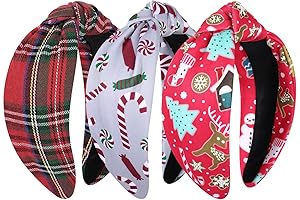 Holiday Red Tartan Headband