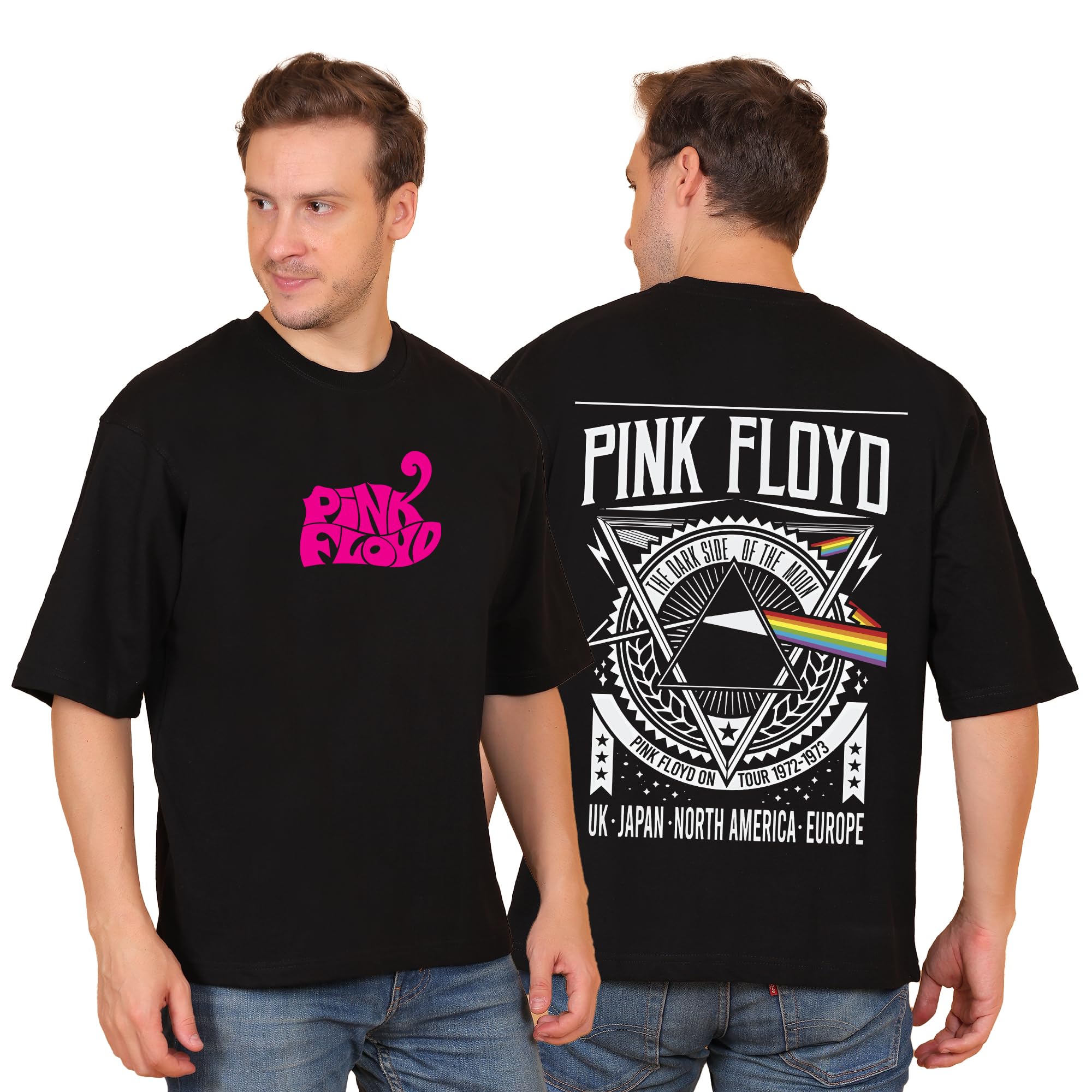 Buy AWARA BACHA Pink Floyd Dark Side of the Moon Tour Oversized