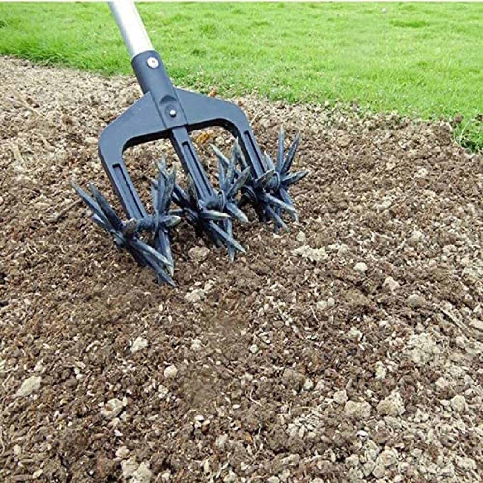 Bor Cultivador De Jardín, Cultivador Ajustable Y Rotavator para Romper El Suelo para Césped, Huerto Y Huerto, para Césped, Huerto Y Huerto,YUYANAIAI