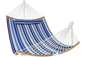 11 ft Hammock with Pillow - Double Hammock with Spreader Bar