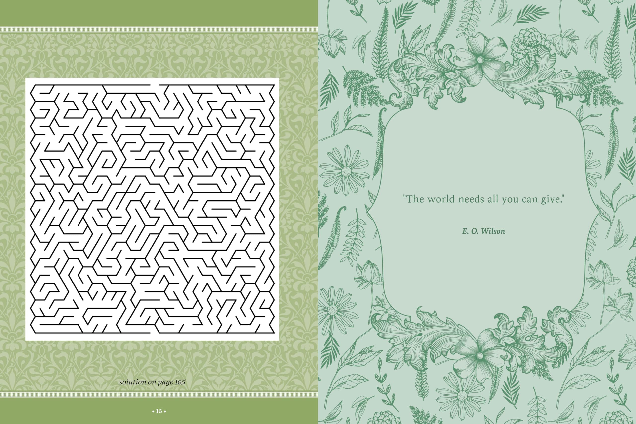 Flora, Fauna, Botanicals, and Bees Sticker, Color & Activity Book: Over 500 Unique Stickers! (Sticker Activity Deluxe Editions) - Image 5