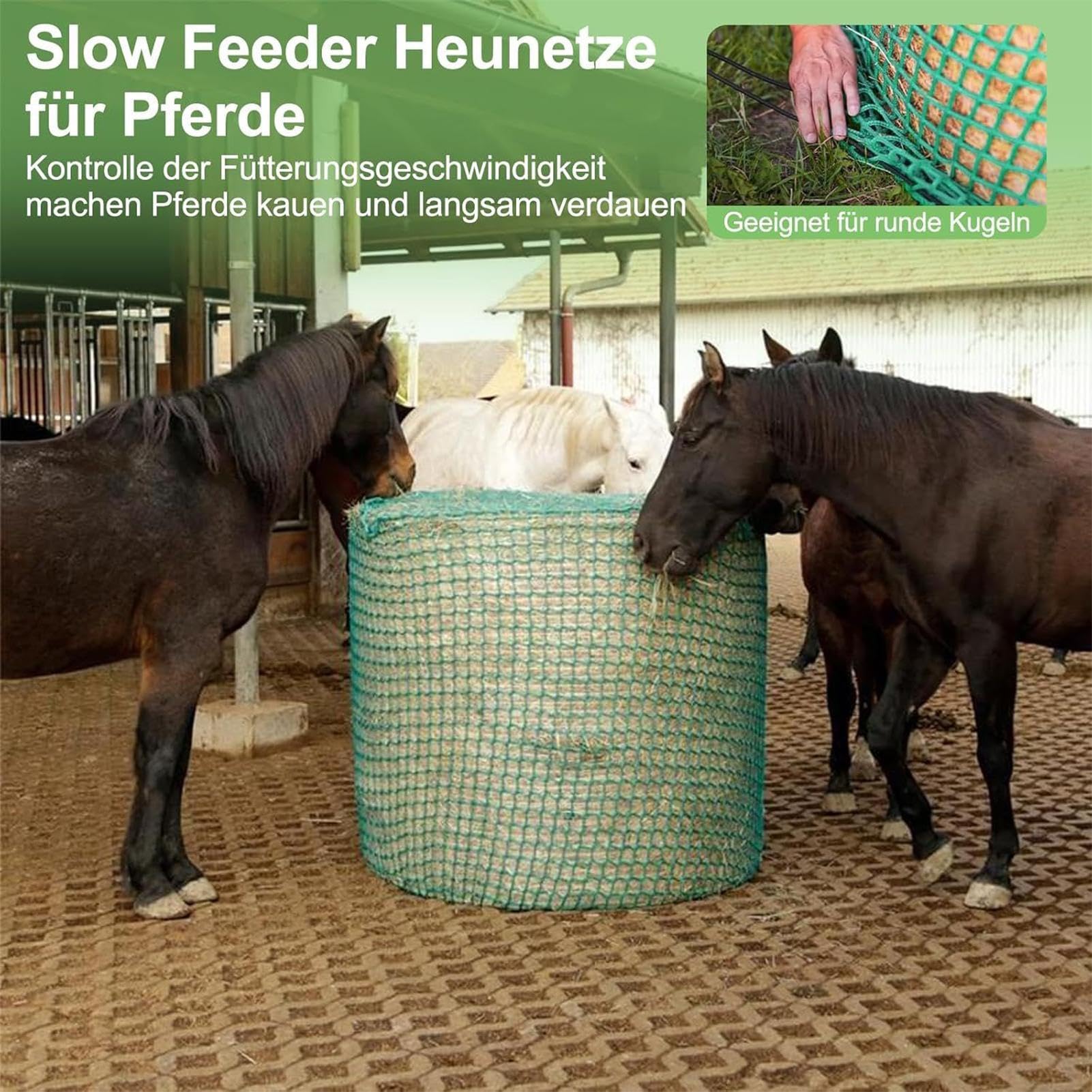 Red de Heno para Caballos Organizador De Alimento Para Caballos