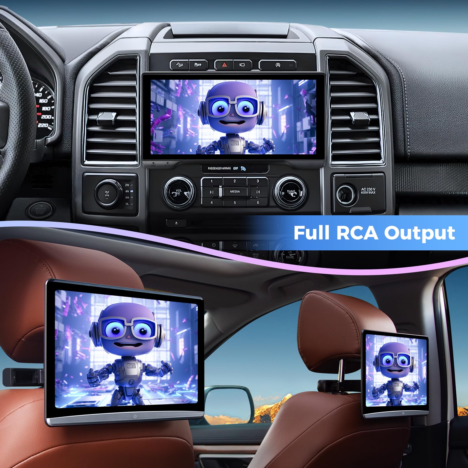 4G+64G] Radio de coche de 8 núcleos para Ford F150 2009 2010 2011 2012
