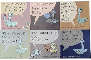Mo Willems Pigeon Books Set of 6 for Kindergarten Children