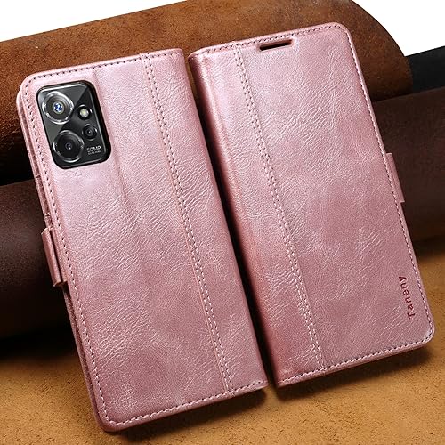 Miniatura 7 de Taneny Funda para Moto G Power 5G 2023, funda de lujo de piel sintética con bloqueo RFID, tarjetero y cierre magnético, cubierta protectora para