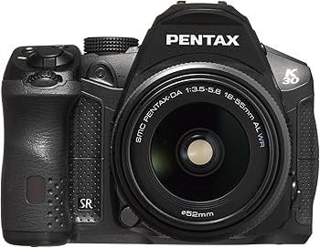 Pentax K-30 DSLR Camera with 18-55mm WR Lens Kit - Black