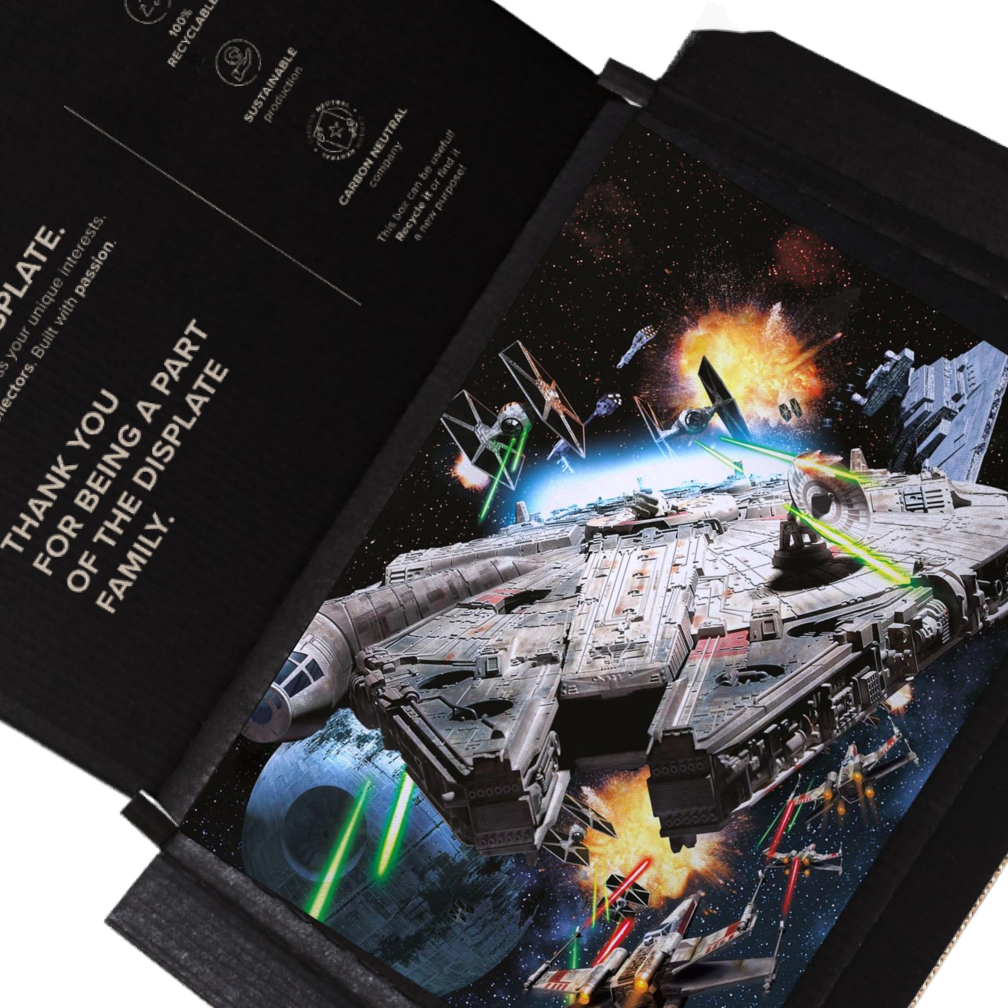 Amazon.com: Displate Metal Poster Star Wars - Battle Zone