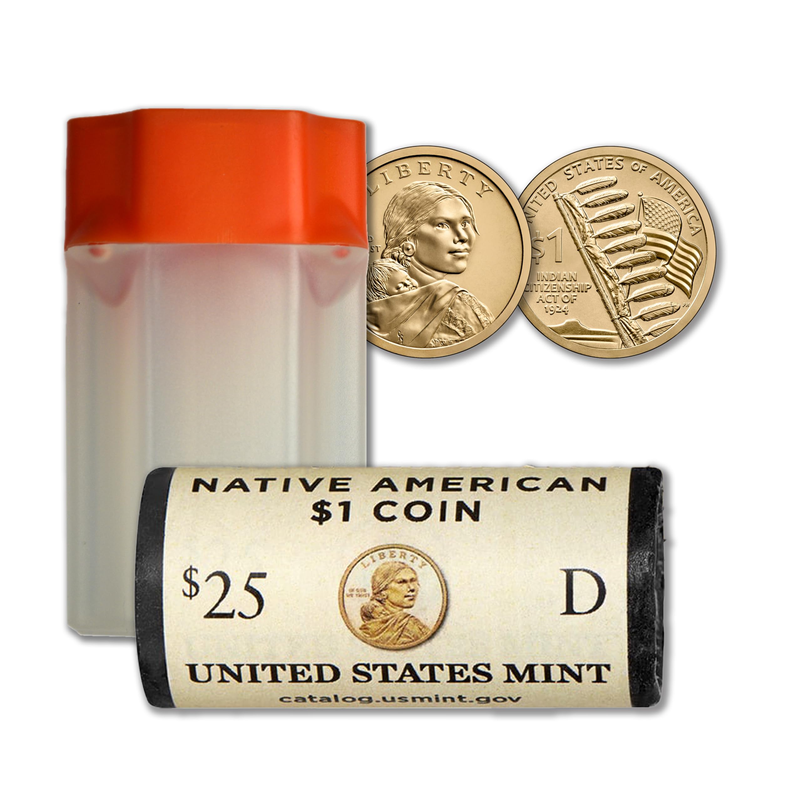 2024 D Sacagawea Dollar $1 SW BU in Protective Tube