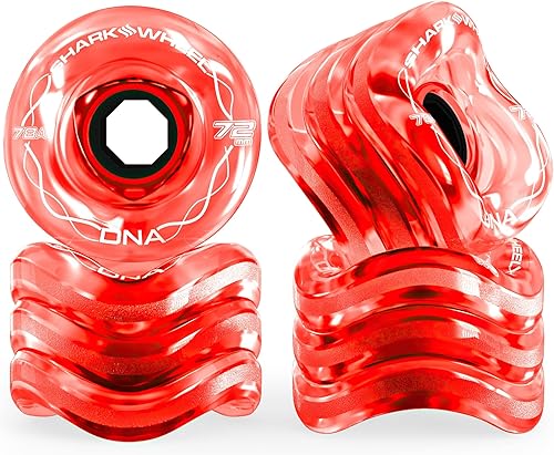 Shark Wheel Fórmula ADN de alto rendimiento, ruedas de skate, ruedas de skate longboard, ruedas de patineta Cruiser, ruedas de skate Surf Street,