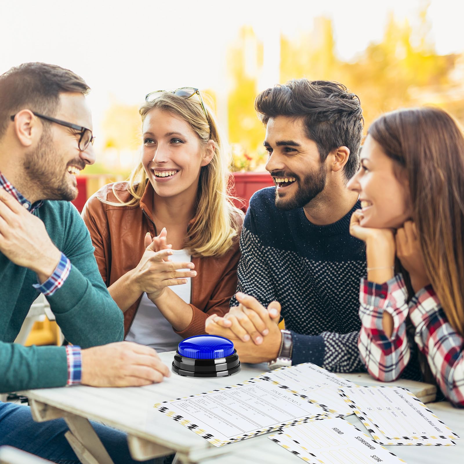 Abschluss-freundliches Feud-Spiel mit 2 Antwort-Summern, Grad Feud Karten für Familienspielabend, Spaß, Quiz für Klassenparty, Gruppen, Clubs, Teambuilding