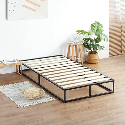 Marco de cama de metal moderno Olee Sleep de 9.0 in