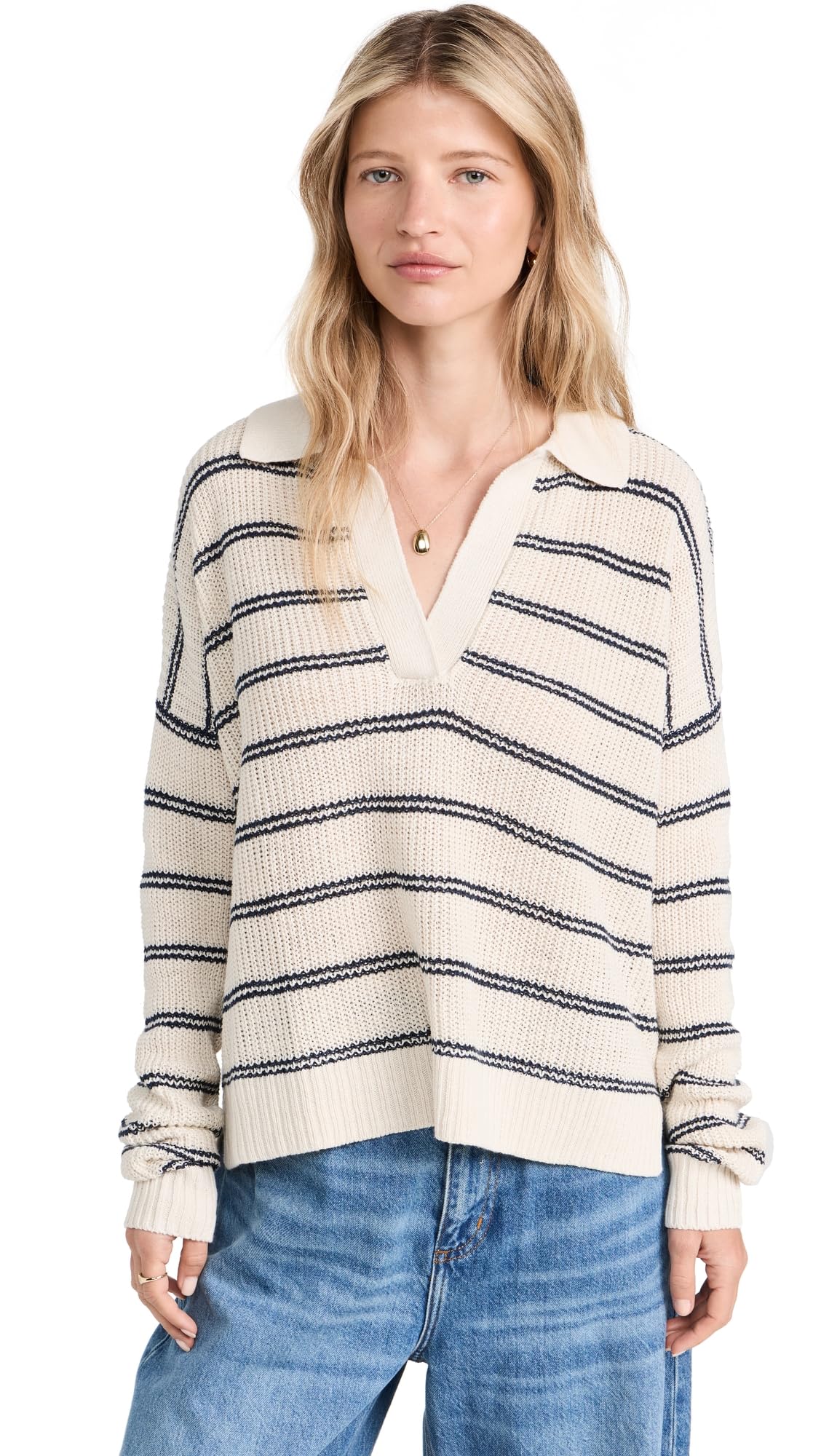 FahertyWomen's Miramar Linen Polo