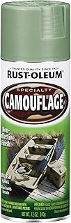 12 Oz Army Green Camouflage Spray Paint [Set of 6]
