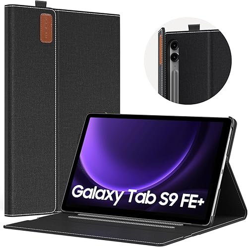 MoKo Funda para Samsung Galaxy Tab S9 FE Plus de 12,4 pulgadas 2023, con soporte multiángulo para tableta Galaxy Tab S9 FE Plus (SM-X610SM-X616) con