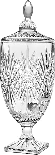 Miniatura 3 de Godinger Dispensador de bebidas heladas, colección Dublin Crystal - 1 galón