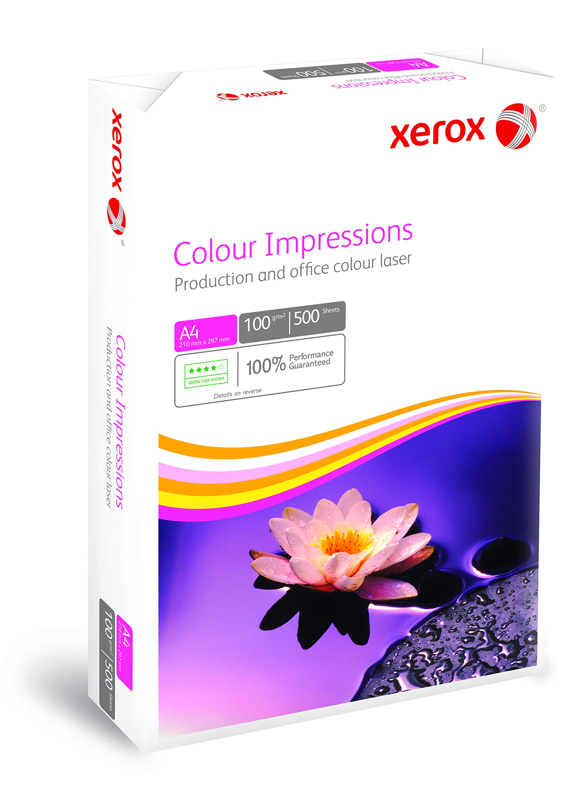 Xerox Colour Impressions 003R97666 Premium Laser Printer Paper for Colour Laser and Inkjet Printers DIN A4 100 g/m² 500 Sheets White