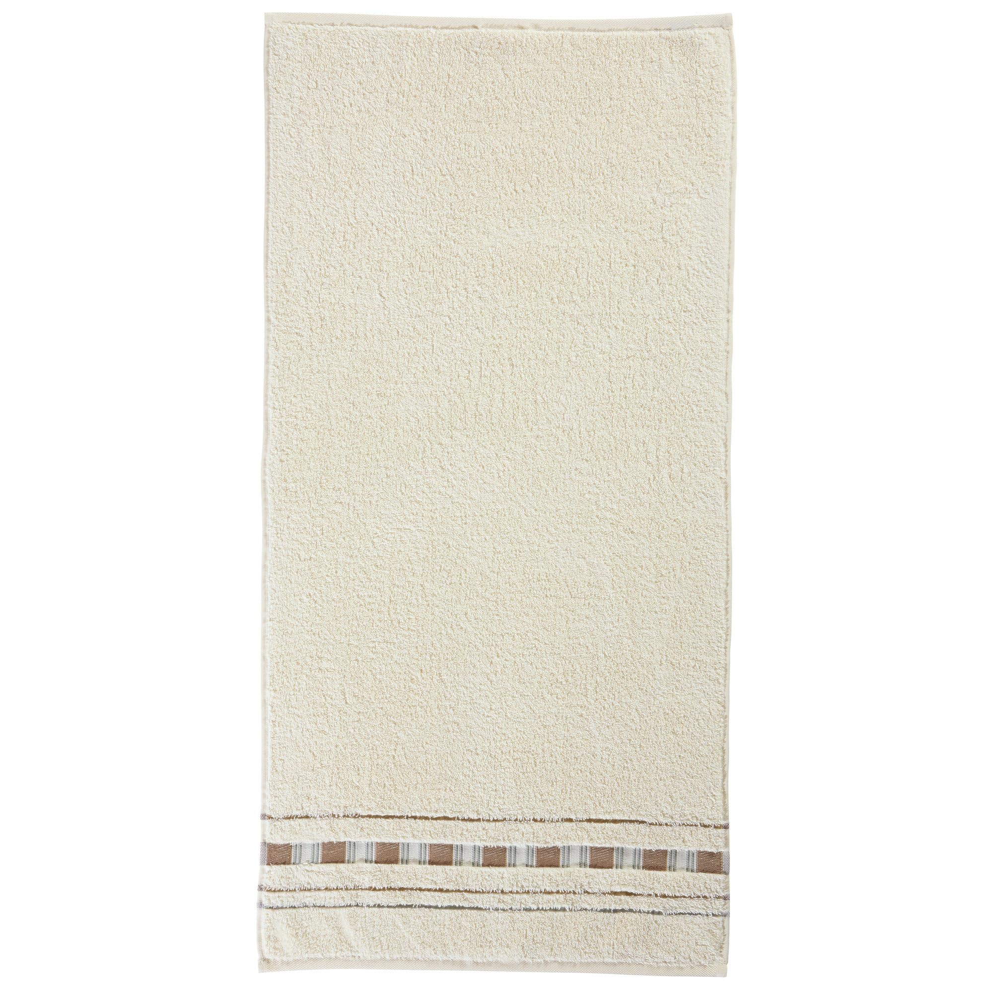 Erwin Müller 3-pc Set di Asciugamani Cream/Grey