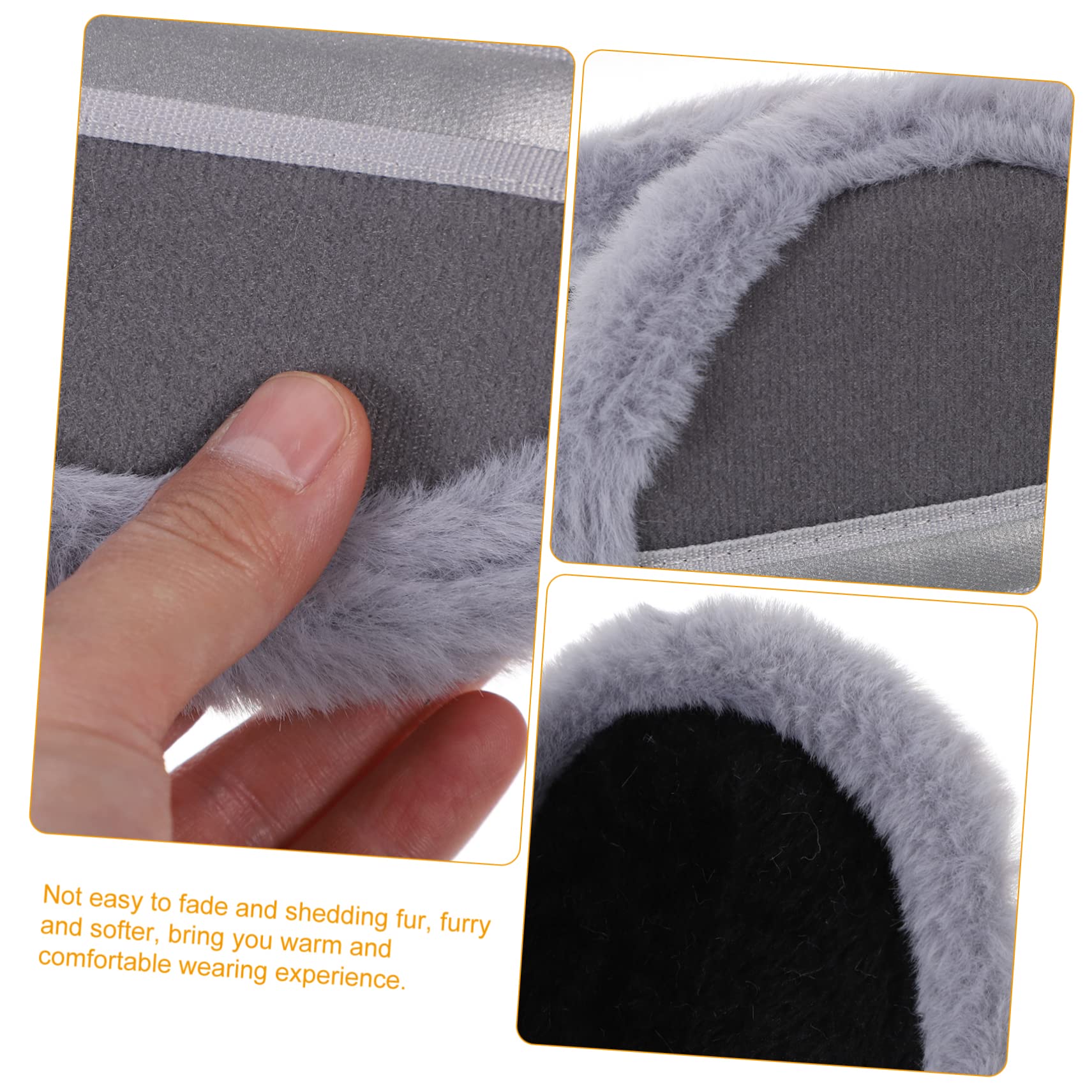 3piezas Orejeras Térmicas Unisex Diseño Moderno Calentadores De Orejas Suaves y Cómodos Para Invierno Para Actividades Al Aire y Festividades
