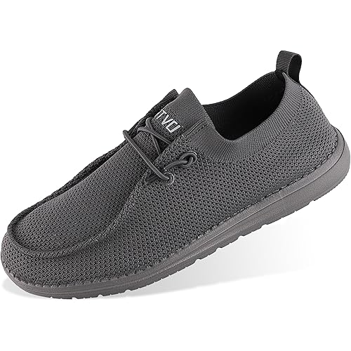 ASITVO Men's Wide Loafers & Slip-ons|Big Size Casual Slip on Walking Shoes|Width Toe Box