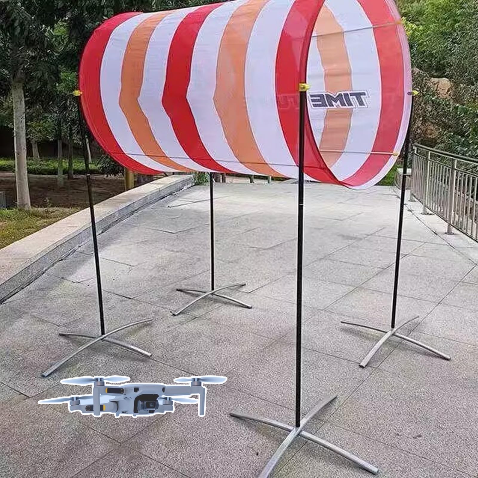 Zestaw treningowy drona wyścigowego FPV z torem przeszkód i stojakami dla początkujących, do użytku na zewnątrz Freestyle Quadcopter dalekiego zasięgu