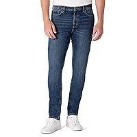 Amazon Essentials Jeans Slim Fit Uomo, Indaco Medio Colorato