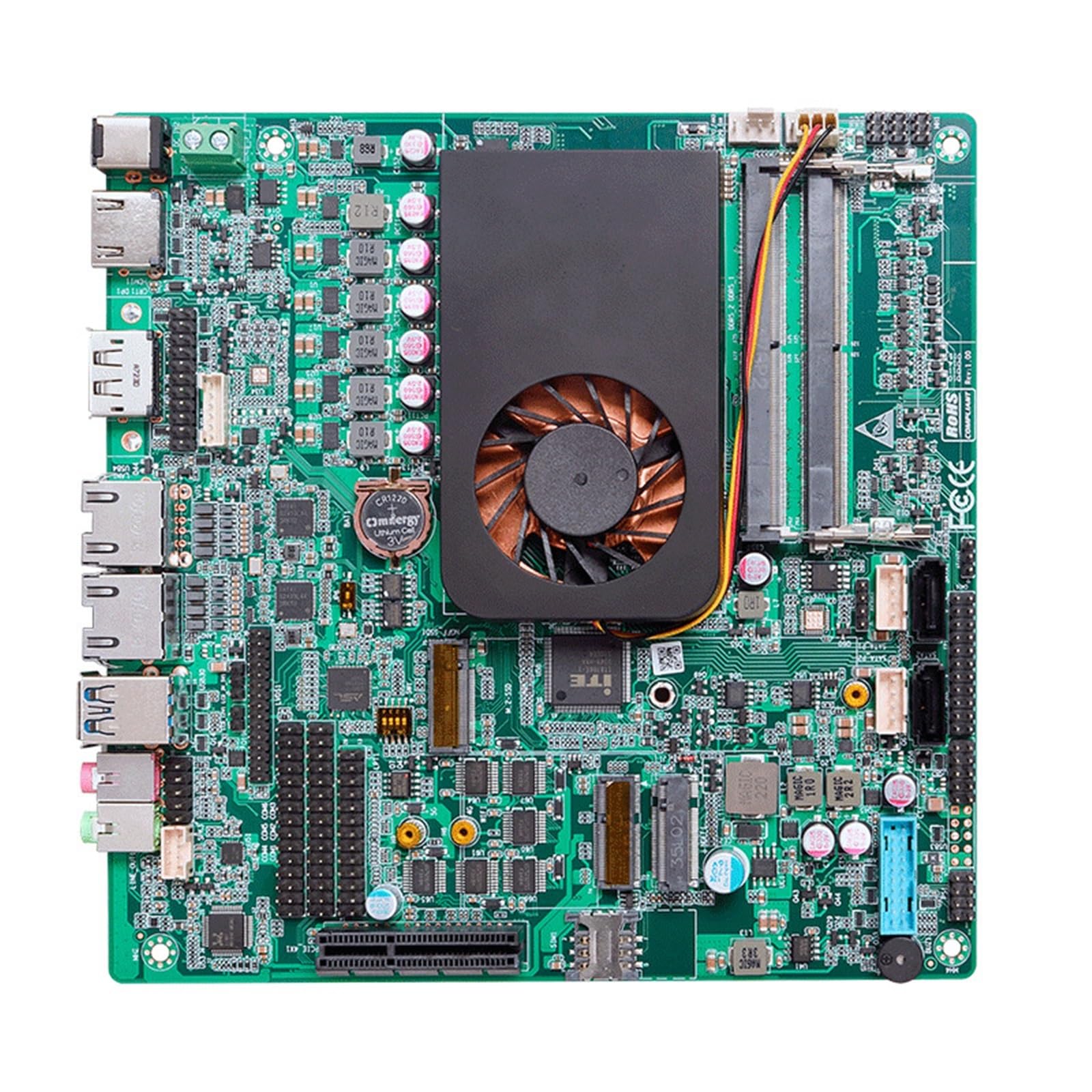 12/13 generacji mini ITX płyta główna podwójny port sieciowy 6-strunowy ekran dotykowy LVSD 17x17 sterowanie przemysłowe urządzenie wielofunkcyjne