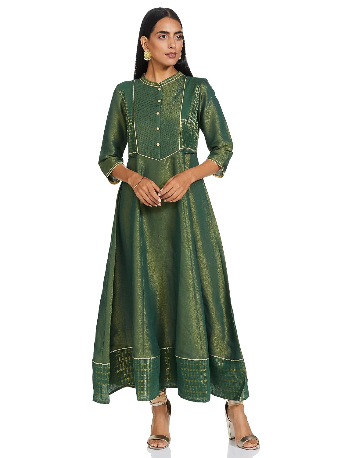 Aurelia Women's A-Line Cotton Blend Solid Regular Dress - Review, Price and Buying Guide