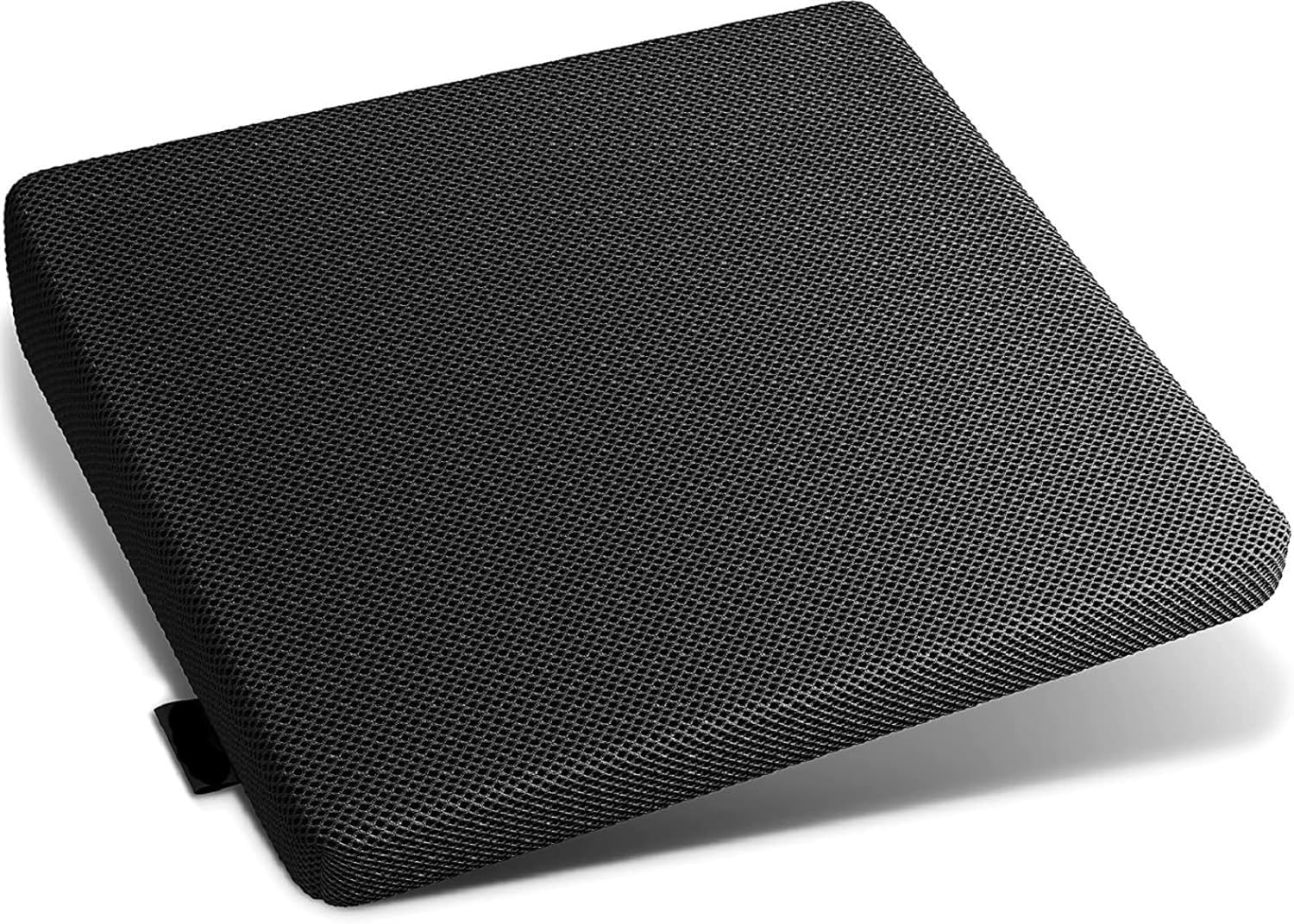 oceanevo® Wedge Memory Foam Seat Cushion Orthopedic Lumbar Support Pad Car Seat Chair Posture Pain & Sciatica Relief Office Home (Black)