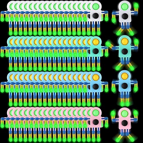 Shappy 72 piezas Fidget Sensory Spinner Toys Robot Cadena Transformable Juguete Sensorial para Ansiedad, Alivio del Estrés TDAH Autismo Piñata Bolsa