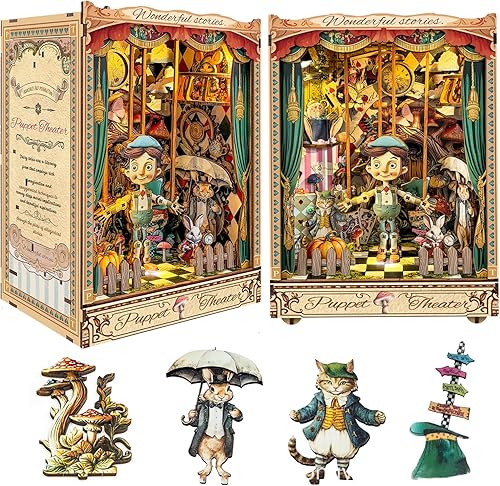 Miniatura 7 de Kit de casa de muñecas en miniatura DIY y muebles de madera Mini Room Kit (SL007)