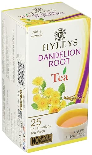 Miniatura 6 de Hyleys Wellness Té negro natural de jengibre y miel, 25 bolsas de té (100% natural, sin azúcar, sin gluten y sin OMG)