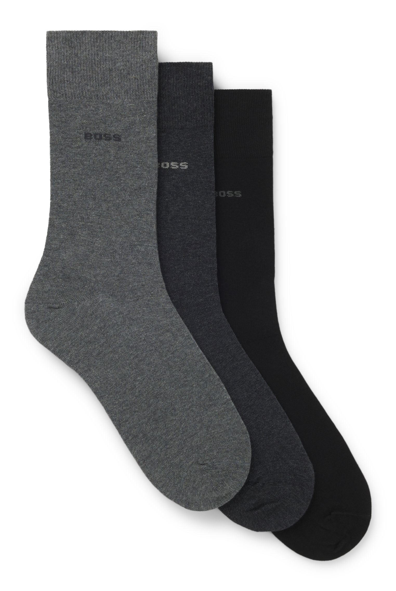BOSS Rs Uni 10241905 Socks 3 Pairs EU 39-42