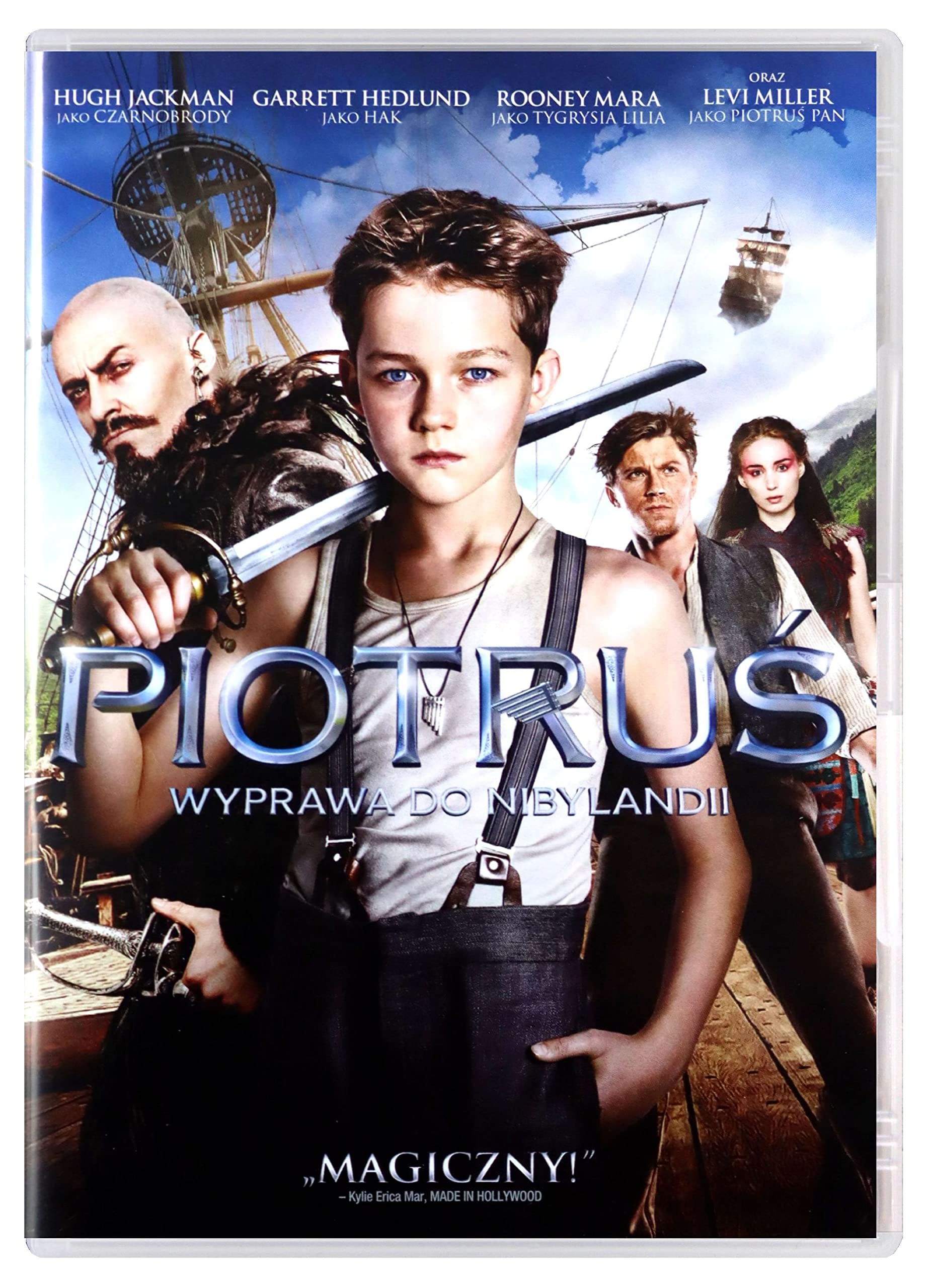 Pan DVD English audio
