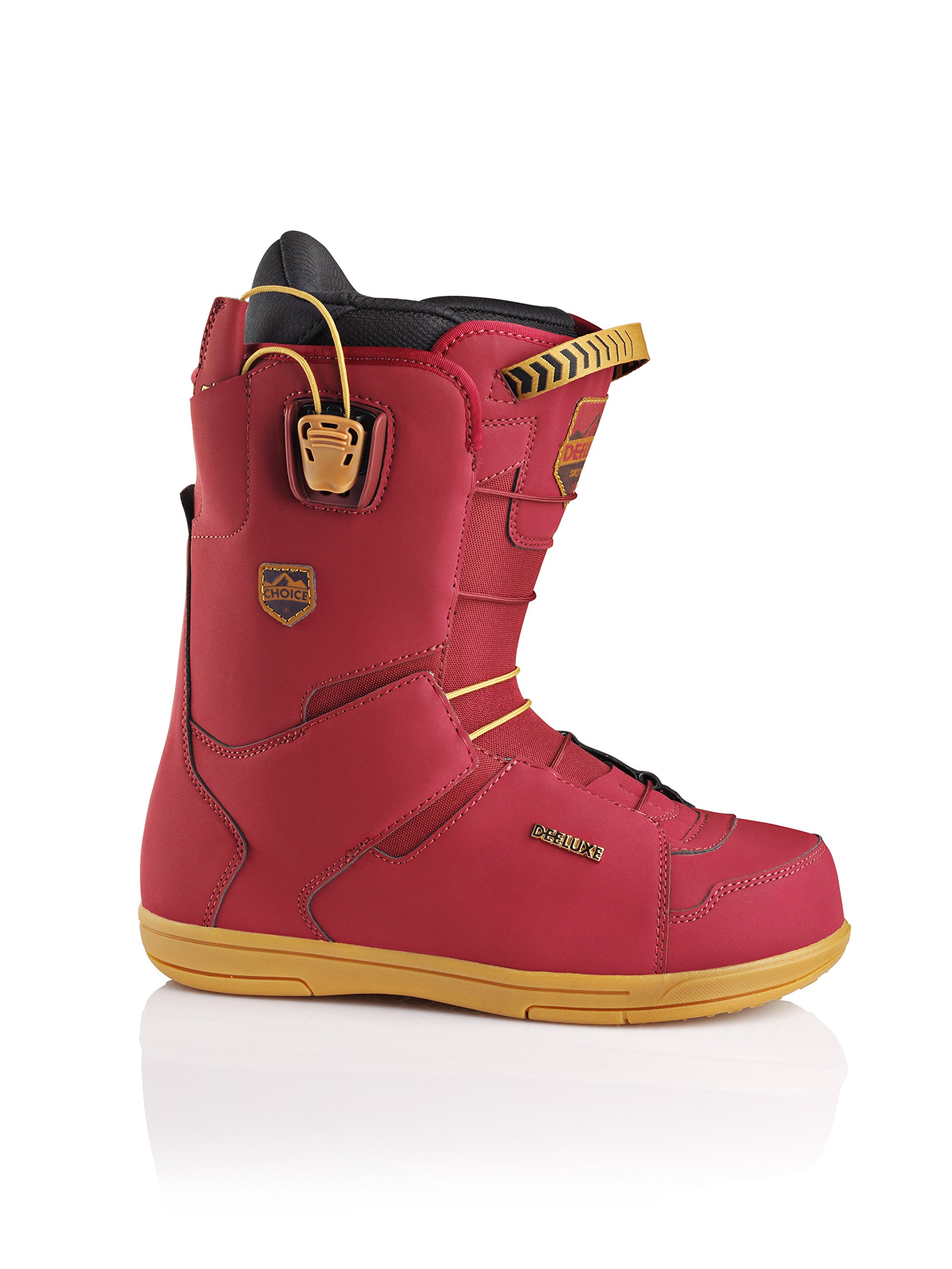 DEELUXE CHOICE スノーボードブーツ レッド DEELUXE (ディーラックス) スノーボードブーツ メンズ SIZE 26.5