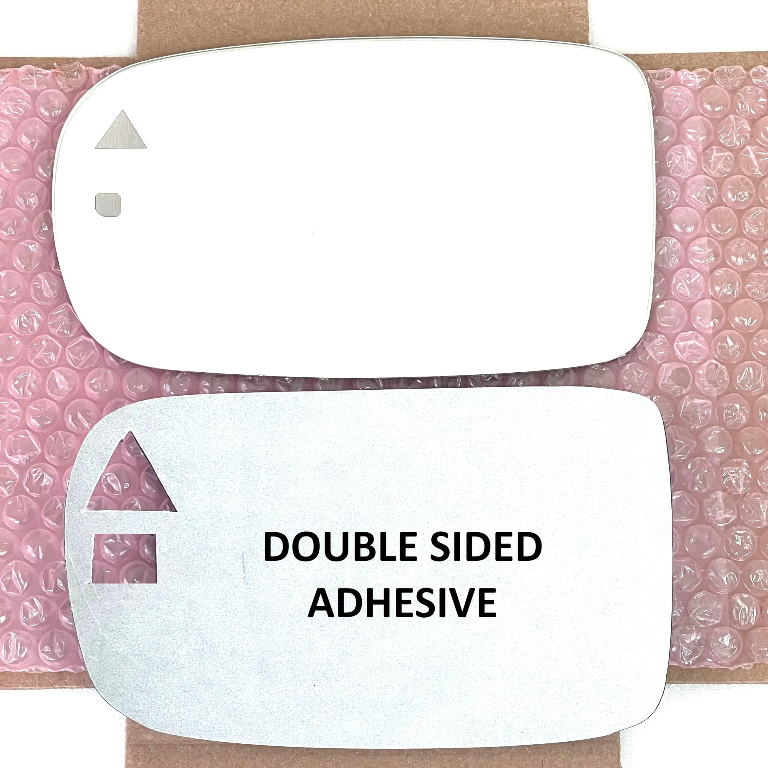 Blind Spot Mirror Glass With Full Size Adhesive for 2011-2023 Chrysler 300 Dodge Charger Driver Side View Left LH