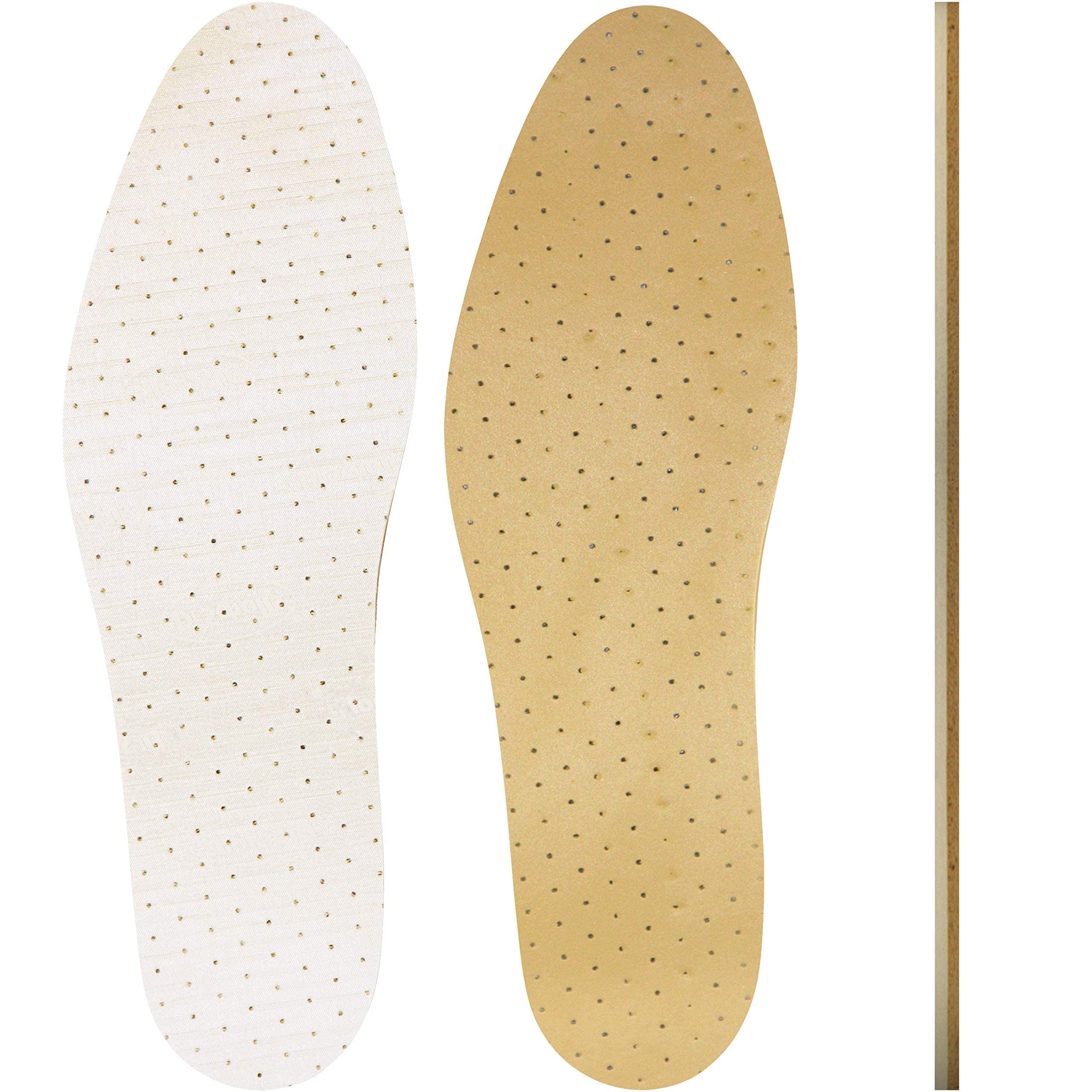 LEADER Plantillas dobles de espuma de aire, mantienen los pies frescos y secos, doble capa extragruesa, para hombres y mujeres, talla única, recortadas a medida, unisex, en comparación con Dr.