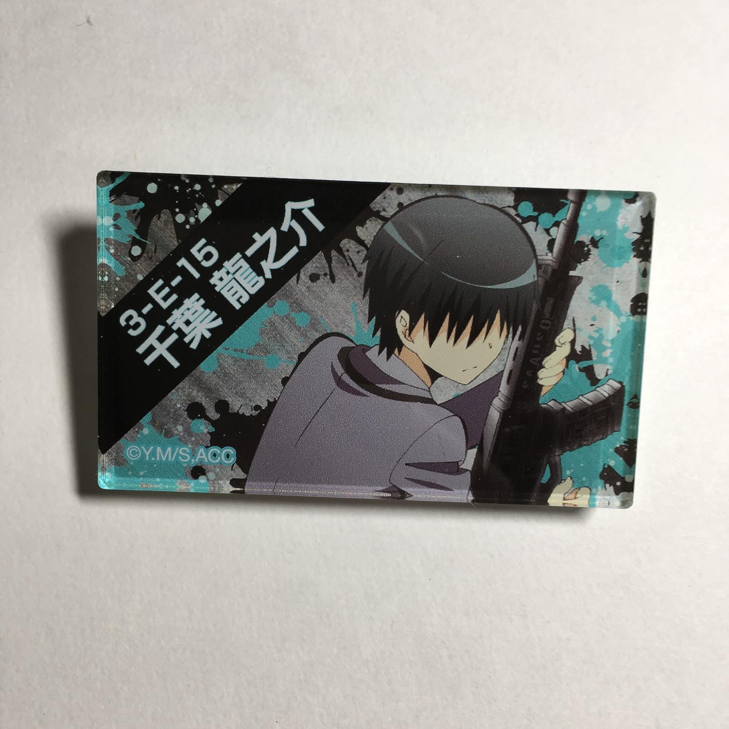 千葉龍之介　缶バッジ 暗殺教室 ダッシュストア 千葉龍之介 缶バッジ
