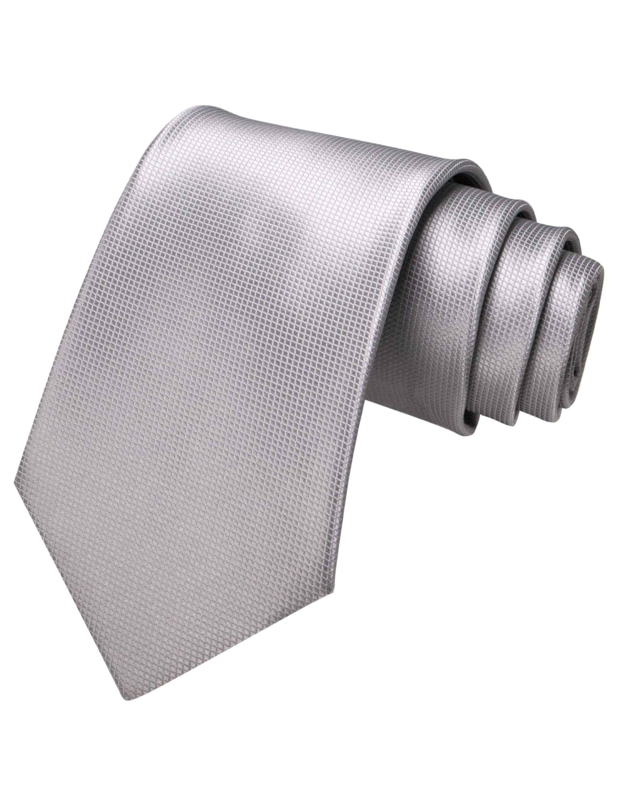 JEMYGINS Solid Color Tie Mens Necktie for Business and Wedding — view 19