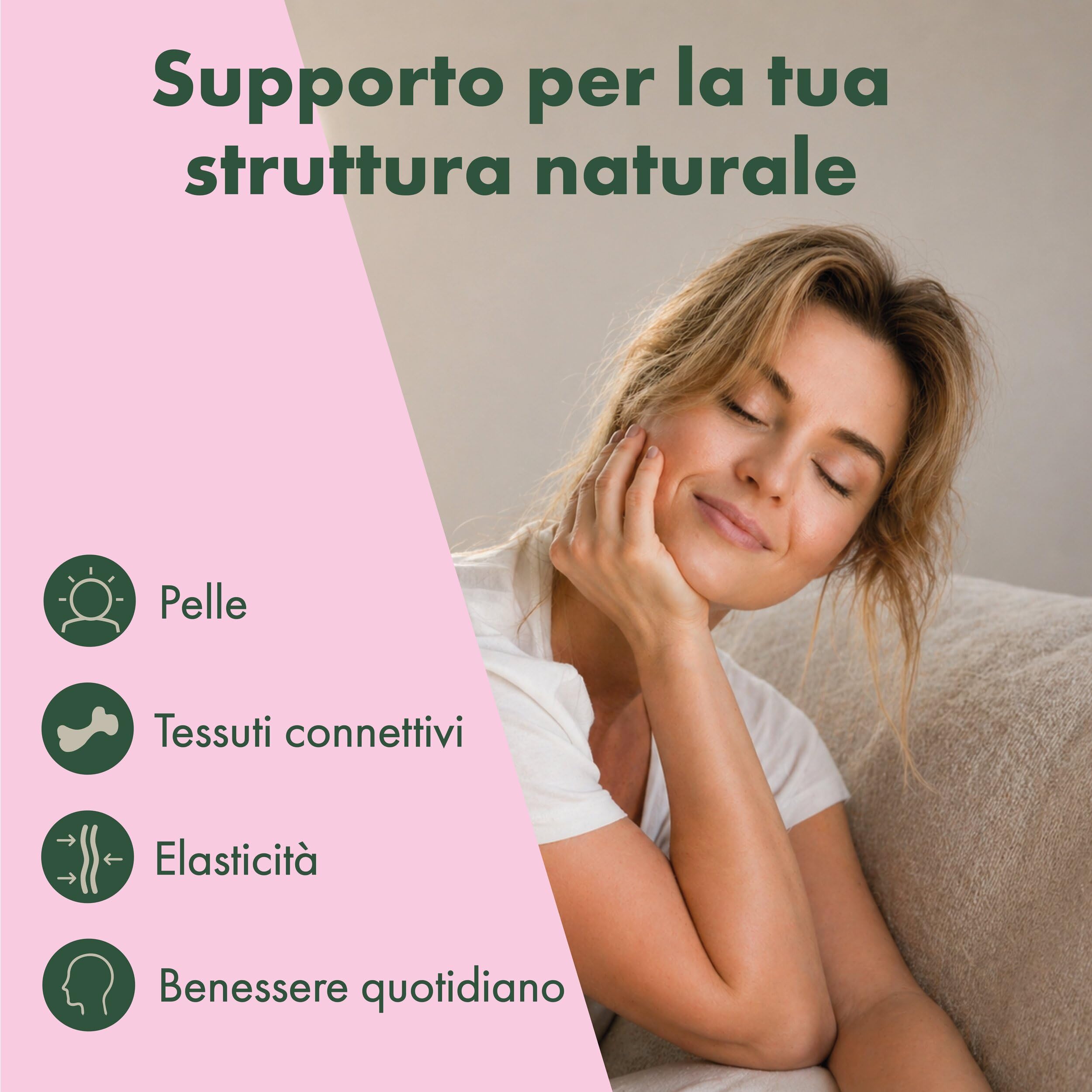 Collagene Idrolizzato con Acido Ialuronico Polvere 162 g | Con Elastina • Collagene Bovino Grass-Fed • Solubile a Freddo e Caldo • Prodotto in Germania