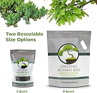 Vista 4 de Tierra para bonsái de Perfect Plants - Mezcla premium multiusos de 8 cuartos de galón Perfecta para varias plantas de bonsái Fabricada