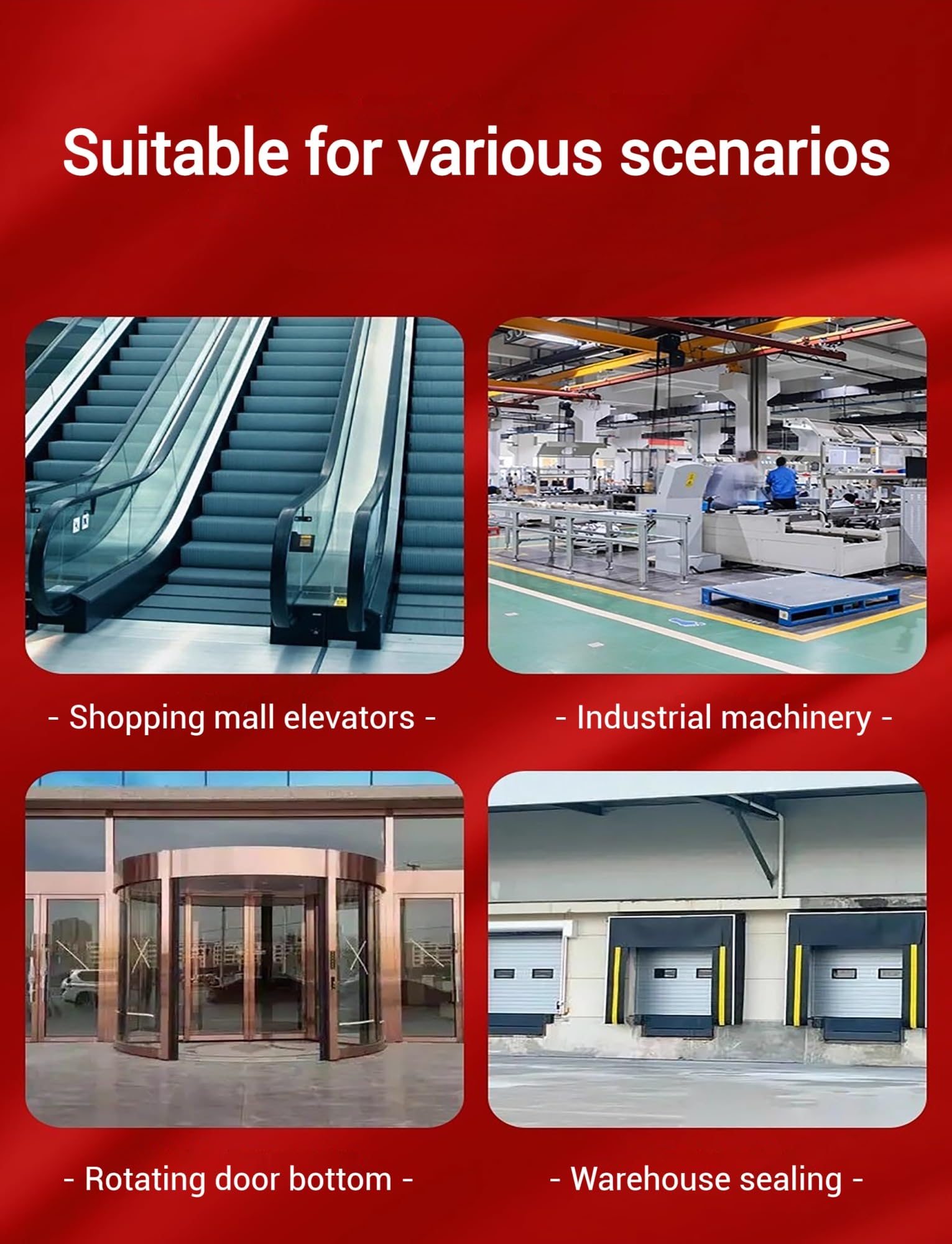 H/F/T-Typ Aluminiumlegierungs-Streifenbürste, Industriestaubbürste, Werkzeugmaschinen-Streifenbürste, Schrankstaubbürste, Streifentürboden-Dichtungsbürste (3,28 Fuß)(T,120mm)